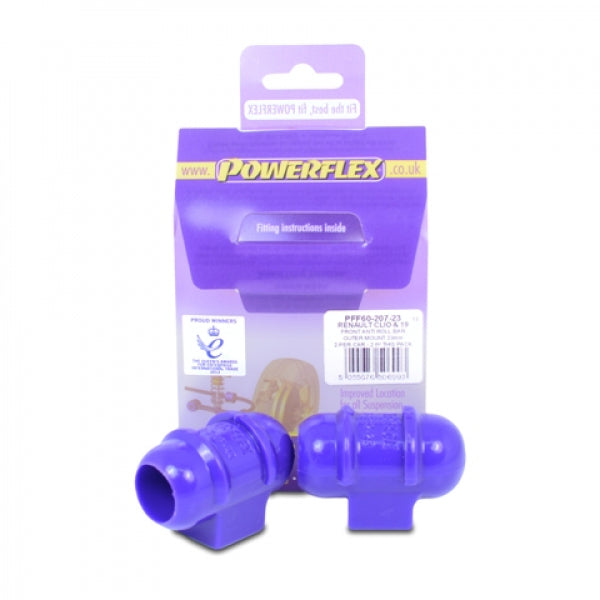 Powerflex Front Anti Roll Bar Outer Mount 23mm (Williams) PFF60-207-23 - Autobox