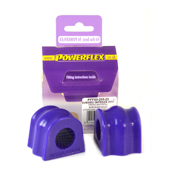 Powerflex Front Anti Roll Bar Bush 22mm PFF69-205-22 - Autobox