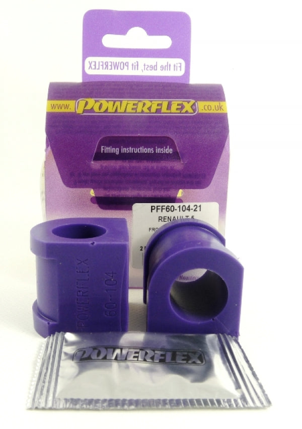 Powerflex Front Anti Roll Bar Inner Mount 21mm PFF60-104-21 - Autobox