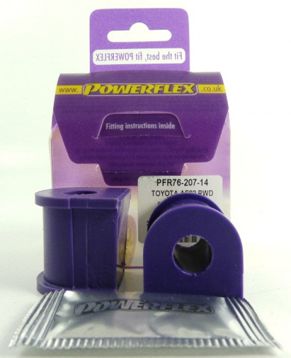 Powerflex Rear Anti Roll Bar Bush 14mm PFR76-207-14 - Autobox