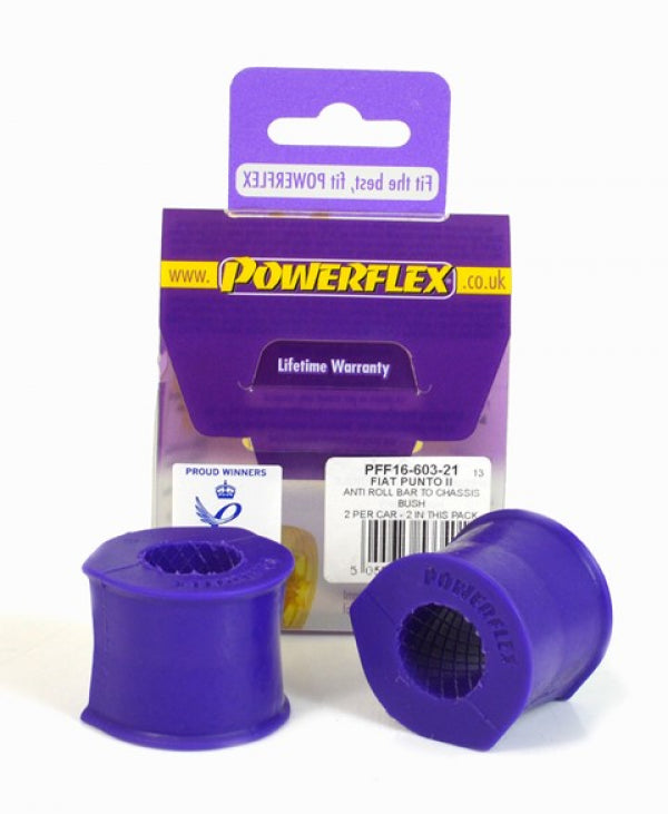 Powerflex Front Anti Roll Bar To Chassis Bush 21mm PFF16-603-21 - Autobox