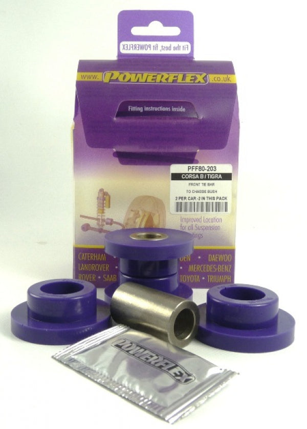 Powerflex Front Tie Bar To Chassis PFF80-203 - Autobox