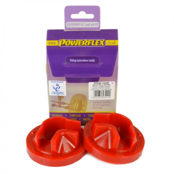 Powerflex Front Lower Engine Mount Insert Diesel PFF80-1324R - Autobox