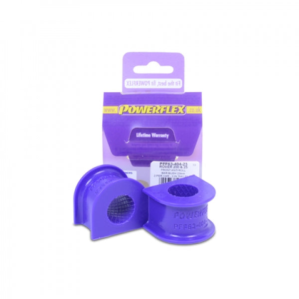 Powerflex Front Anti Roll Bar Mounts 23mm PFF63-404-23 - Autobox
