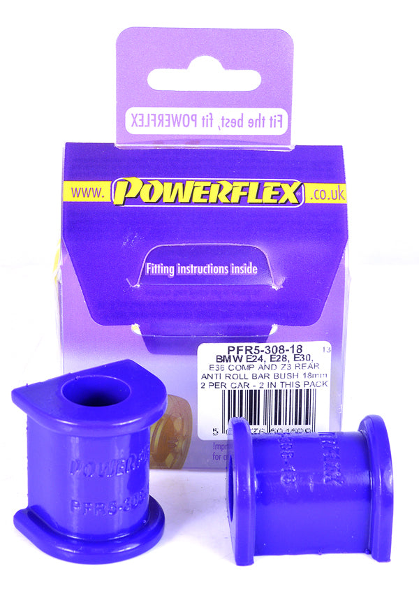 Powerflex Rear Anti Roll Bar Mounting Bush 17mm PFR5-308-17 - Autobox