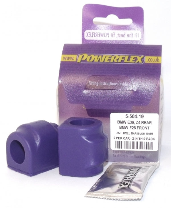 Powerflex Rear Anti Roll Bar Mounting Bush 19mm PFR5-504-19 - Autobox