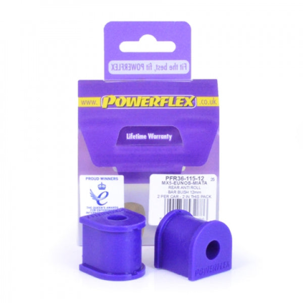 Powerflex Rear Anti Roll Bar Mounting Bush 12mm PFR36-115-12 - Autobox