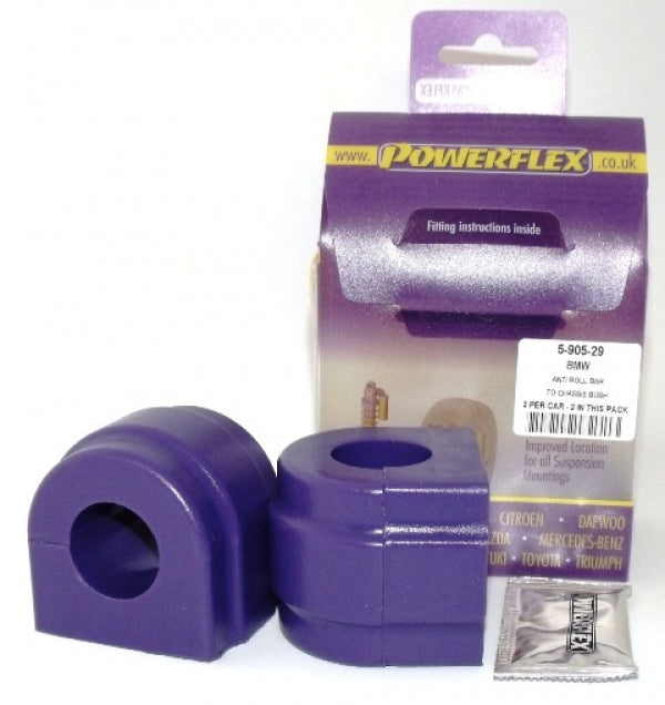 Powerflex Front Anti Roll Bar To Chassis 29mm PFF5-905-29 - Autobox