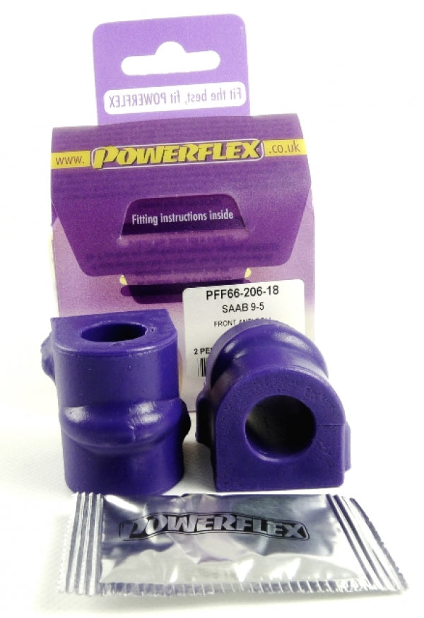 Powerflex Front Anti Roll Bar Mounting Bush 18mm PFF66-206-18 - Autobox