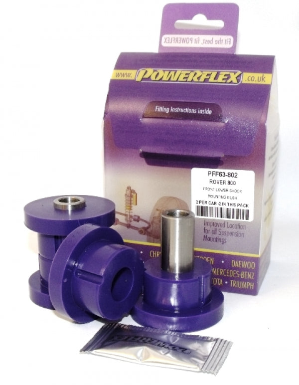 Powerflex Front Lower Shock Mounting Bush PFF63-802 - Autobox