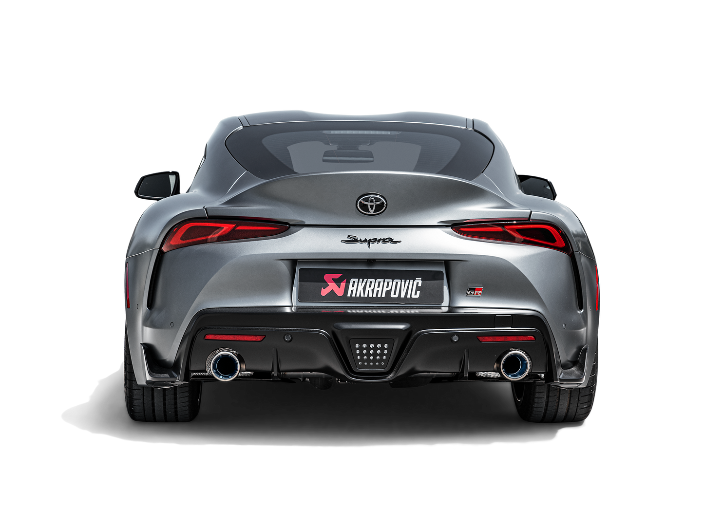 Impianto di scarico SLIP-ON (TITANIUM) Akrapovic - Bmw Z4 G29 3.0 / Toyota Supra A90 3.0