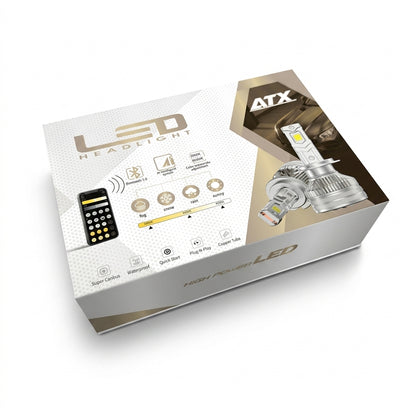 Kit Lampadine LED H7 con APP - ATX