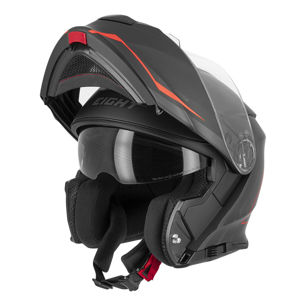 EIGHT - MODULABILE S550 NERO-ROSSO