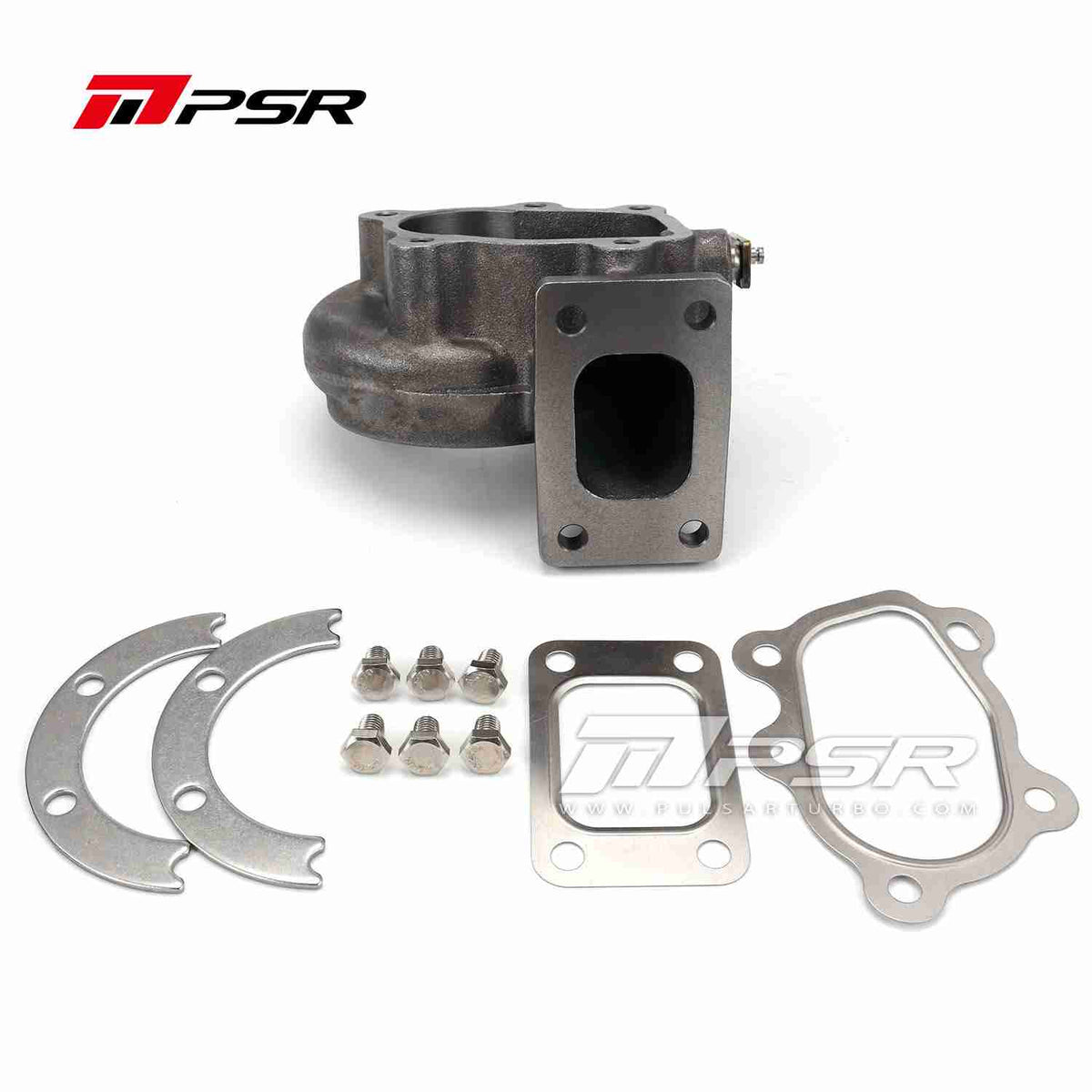 PSR PTX28 Gen1 Gen2 Turbine Housings for PSR2860 PSR2867 PSR2871 Turbos - 0.86A/R IWG, T25 Inlet, 5 Bolt Outlet