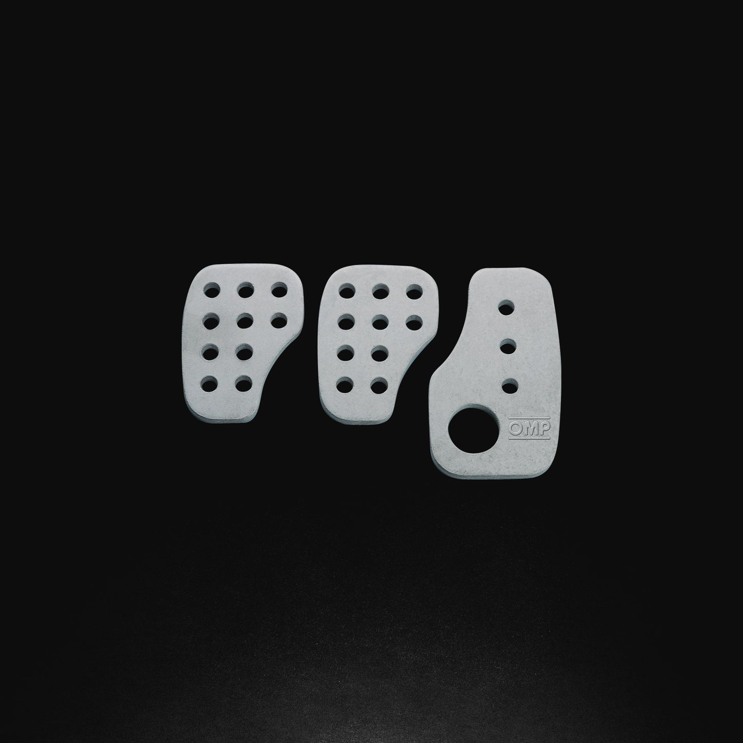 SET 3 PEDALI da CORSA ARGENTO OMP