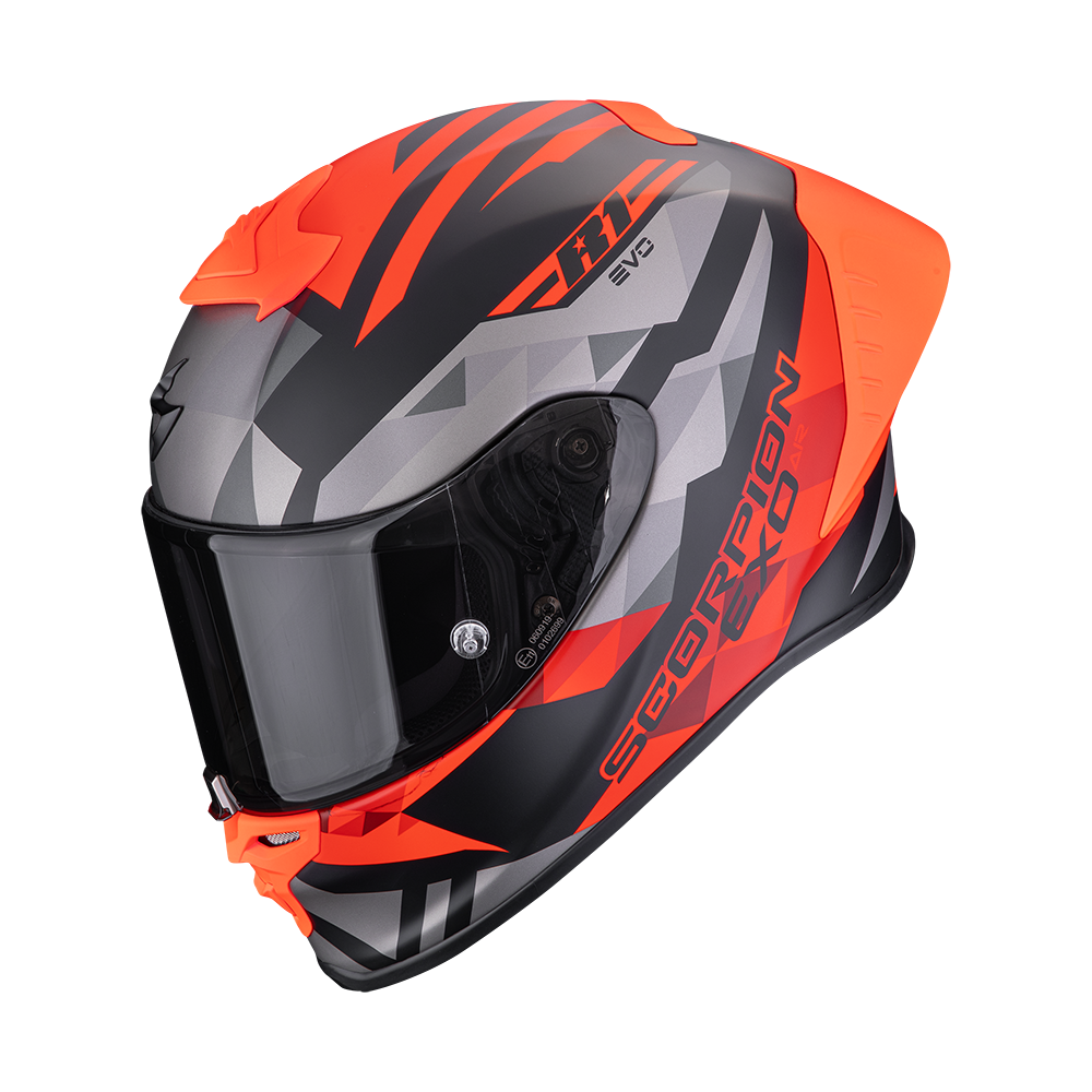 EXO-R1 EVO II AIR VALERE NERO OPACO-ROSSO