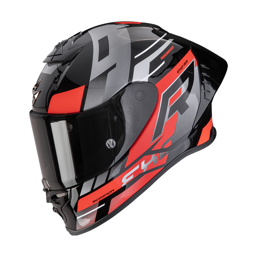 EXO-R1 EVO II AIR ADRENALINE NERO-ROSSO-ARGENTO