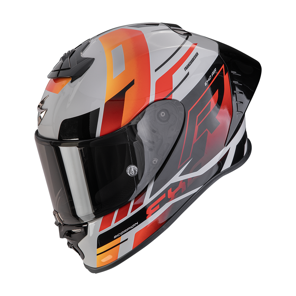 EXO-R1 EVO II AIR ADRENALINE GRIGIO-ROSSO-ARANCIO