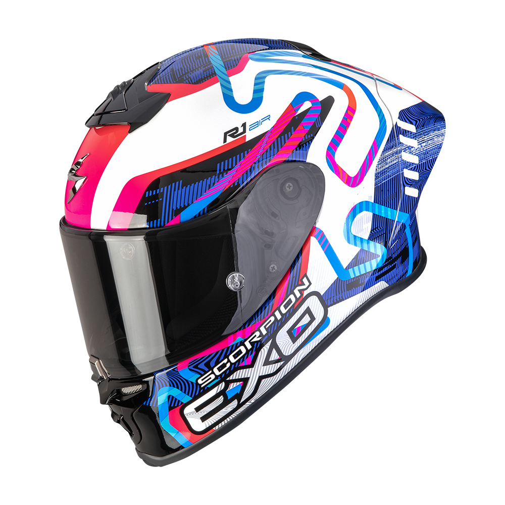 EXO-R1 EVO II AIR CORNERING BIANCO-BLU-ROSA