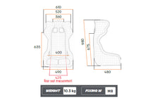 HRC FIBERGLASS Air XL FIA 8855-1999 OMP