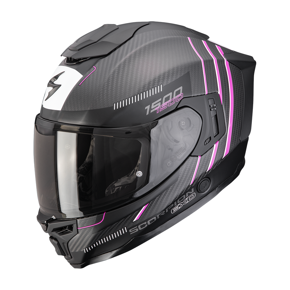 EXO-1500 CARBON AIR ZITY NERO OPACO-ROSA