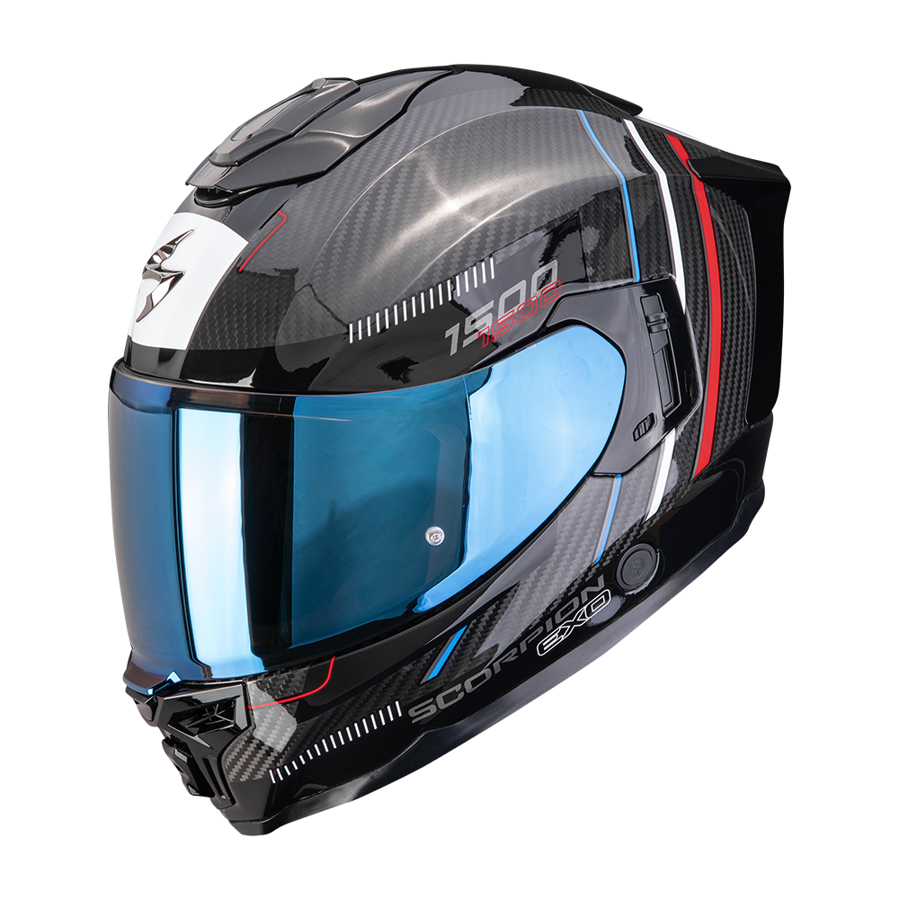 EXO-1500 CARBON AIR ZITY NERO-ROSSO-BLU