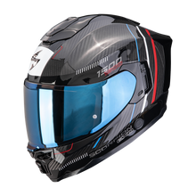 EXO-1500 CARBON AIR ZITY NERO-ROSSO-BLU