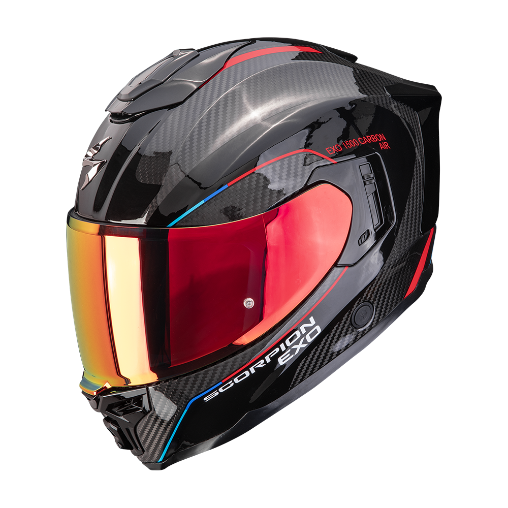 EXO-1500 CARBON AIR MUNDI NERO-ROSSO