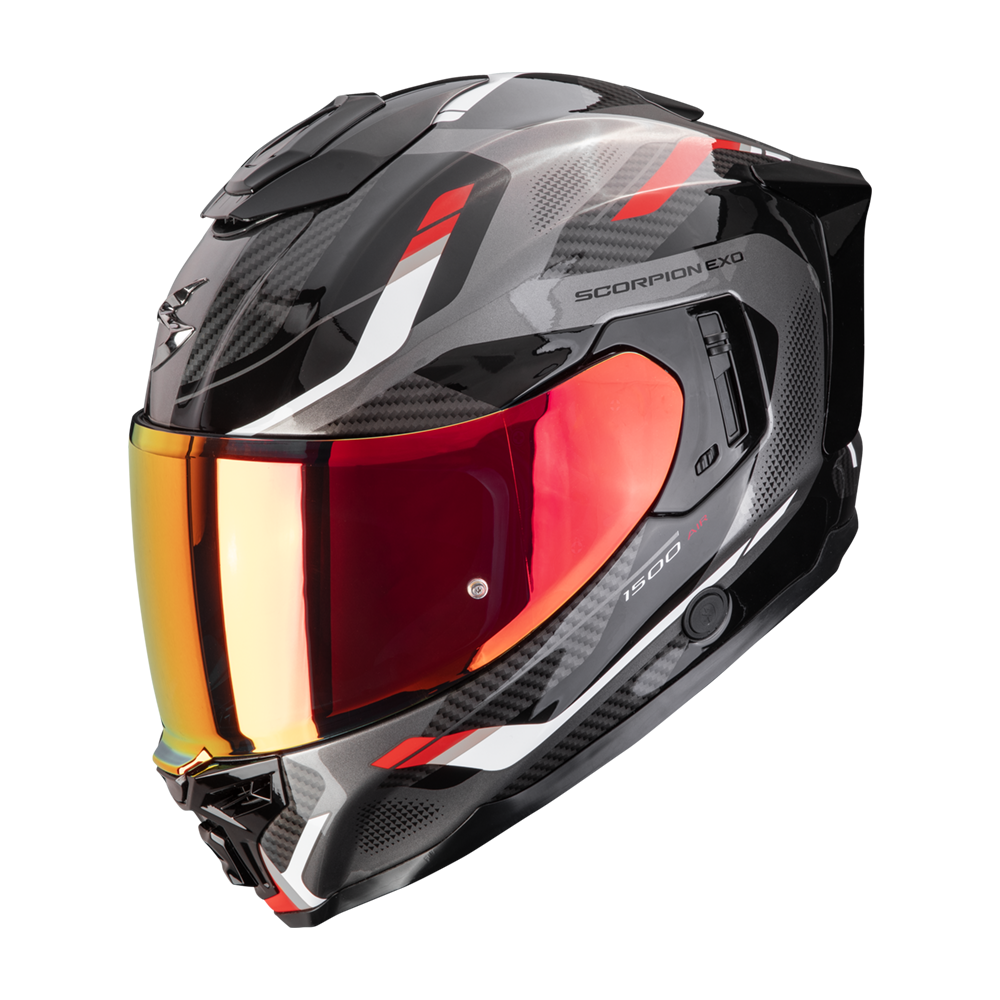 EXO-1500 AIR SLEEK NERO-ROSSO
