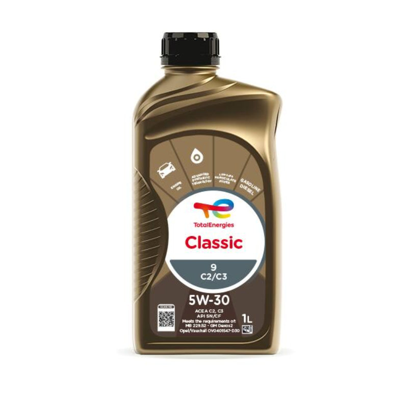 TOTAL CLASSIC 9 C2-C3 5W-30 LT. 1 214191 214102 - Autobox