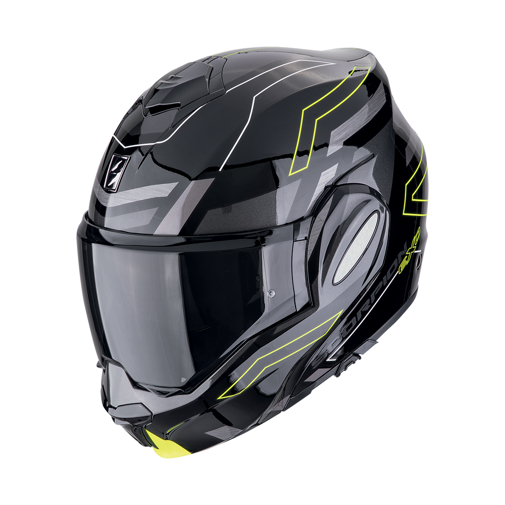 EXO-TECH EVO MODULABLE CONQUER NERO-NEON GIALLO