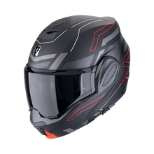 EXO-TECH EVO MODULABLE CONQUER NERO OPACO-ROSSO