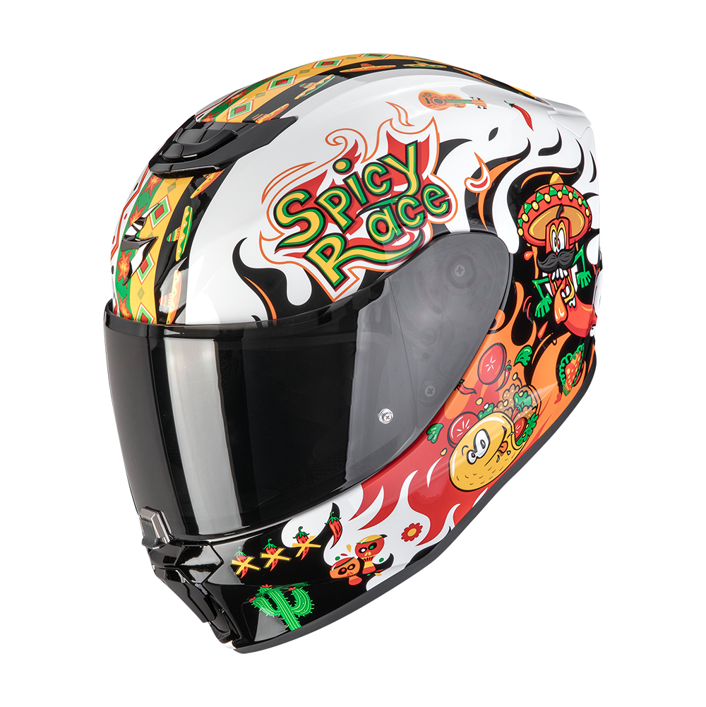EXO-JNR AIR YUCATAN BIANCO-ARANCIO-NERO