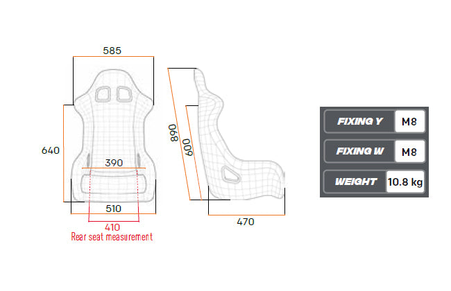 SEAT TRS SKY FIA 8855-1999 OMP