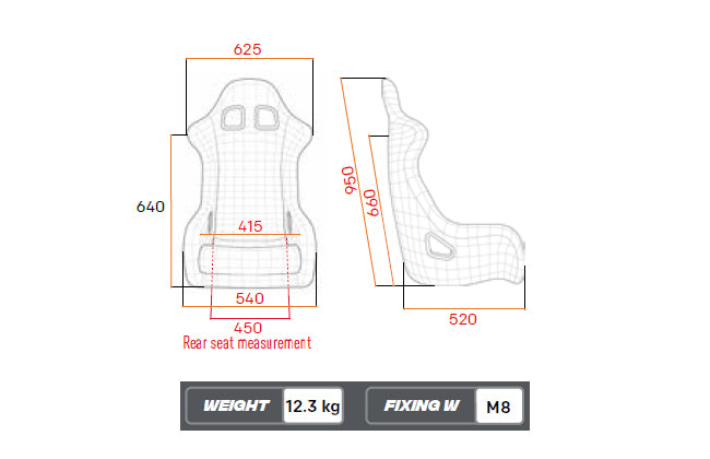 SEAT TRS XL FIA 8855-1999 OMP