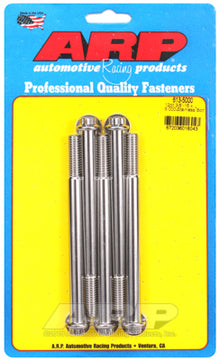 "3/8""-16 x 5.000 12pt SS bolts" (5pcs)