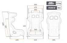 SEAT HTE ONE ULTRA LITE FIA 8862-2009 OMP