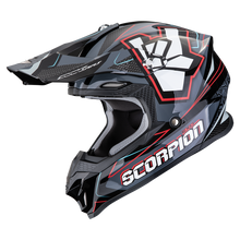 EXO-OFFROAD VX-16 EVO AIR ROK NERO-GRIGIO-ROSSO