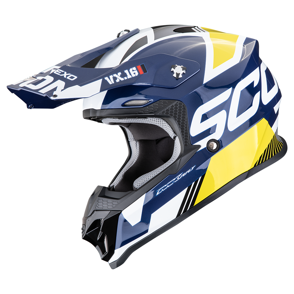 EXO-OFFROAD VX-16 EVO AIR ANALOG BIANCO-BLU-GIALLO
