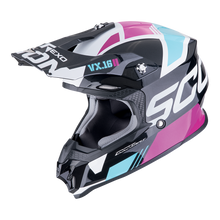 EXO-OFFROAD VX-16 EVO AIR ANALOG METAL NERO-BLU-ROSA