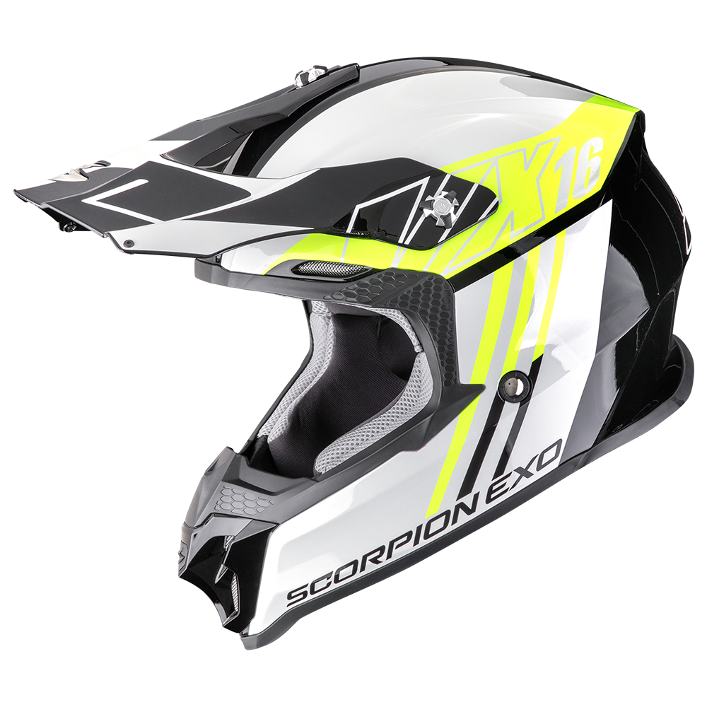 EXO-OFFROAD VX-16 EVO AIR LIGNES NERO-NEON GIALLO