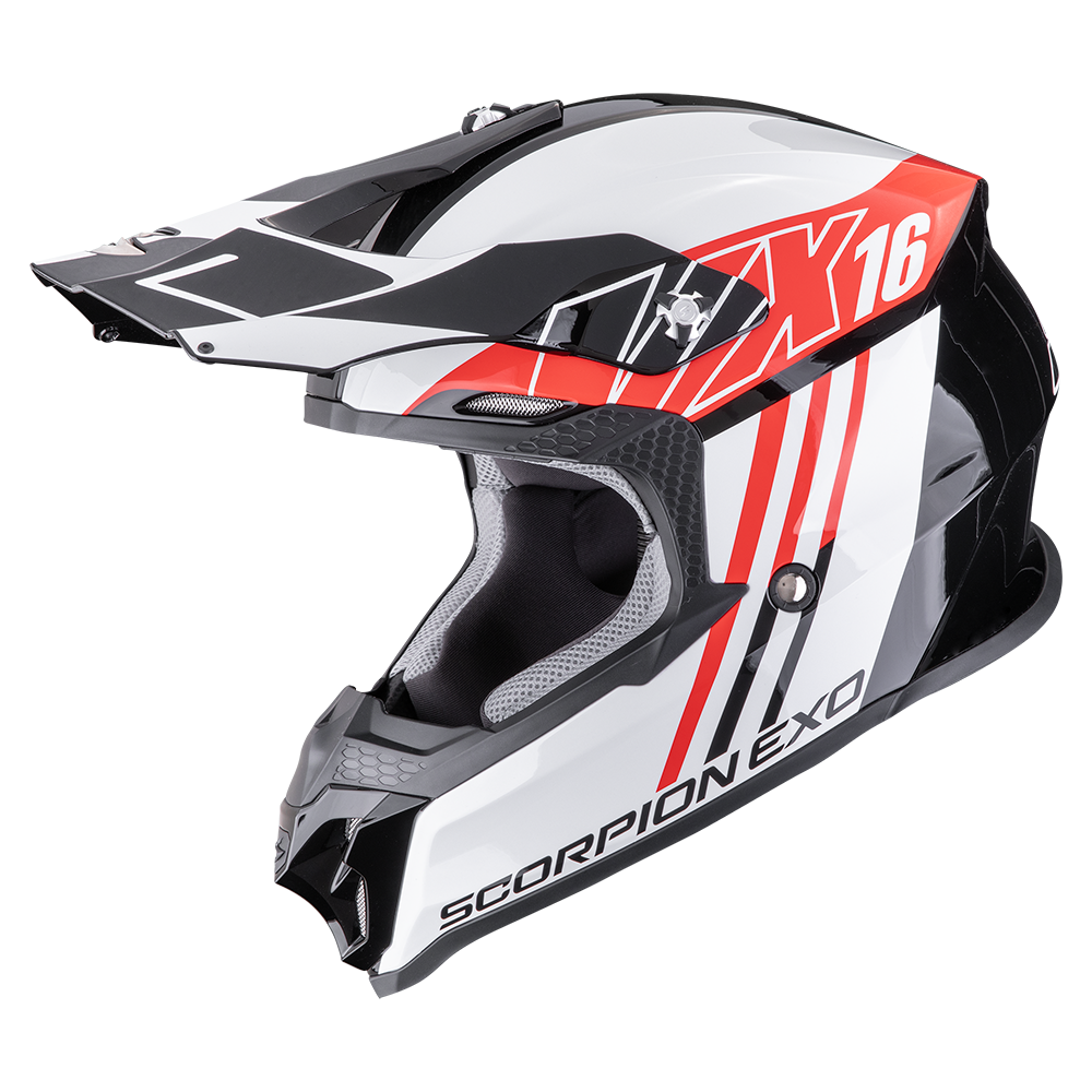 EXO-OFFROAD VX-16 EVO AIR LIGNES NERO-ROSSO