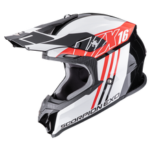EXO-OFFROAD VX-16 EVO AIR LIGNES NERO-ROSSO