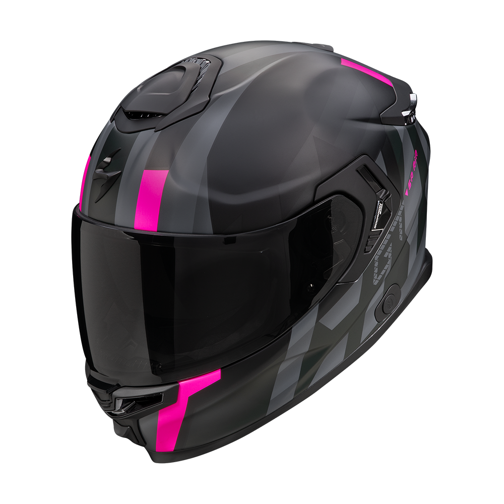 EXO-GT SP AIR TOURADVEN NERO OPACO-ROSA