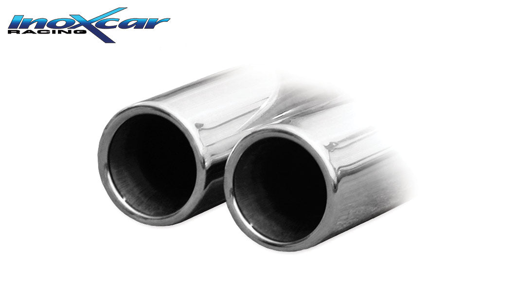 Terminale inox "Diretto Doppio" INOXCAR - Abarth 124 Spider