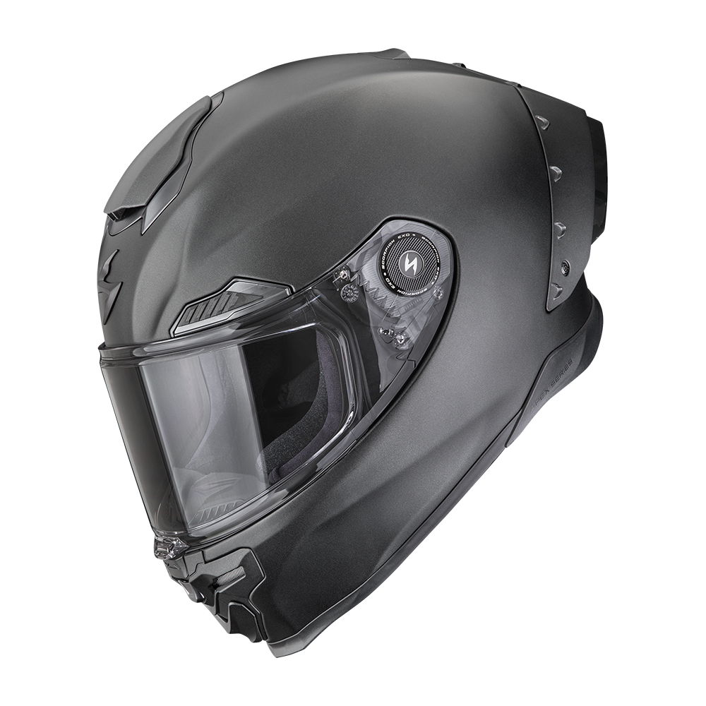 EXO-RACE AIR SOLID NERO PERLA OPACO