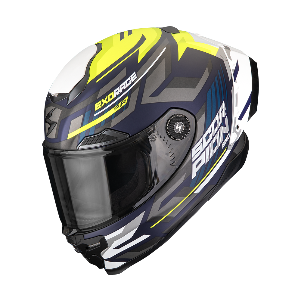 EXO-RACE AIR KOBRA BLU-GIALLO NEON OPACO