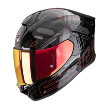 EXO-530 AIR FOND NERO METALLICO-ROSSO