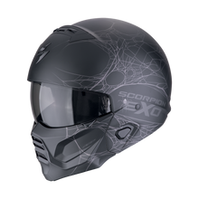 EXO-COMBAT II SPIDERWEB NERO MATT ARGENTO