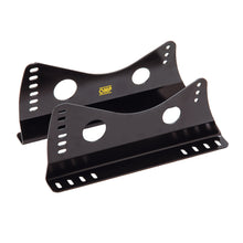 COPPIA STAFFE SEDILE con attacchi LATERALI ACCIAIO 3MM OMP
